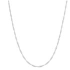 Tiara Adjustable Singapore Chain In Sterling Silver