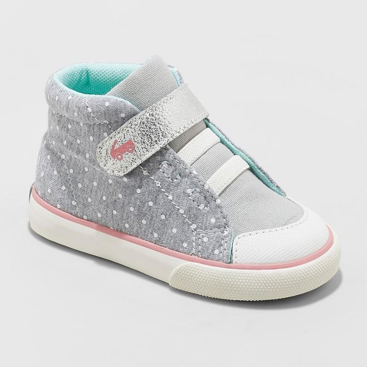 Toddler Girls' See Kai Run Basics Belmont Ii Dots Sneakers - Gray