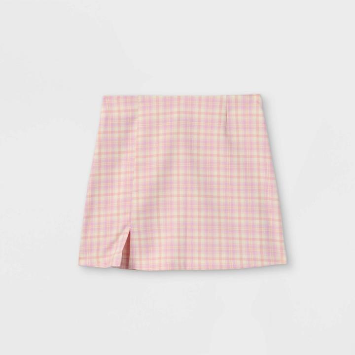 Girls' Notch Front Skirt - Art Class