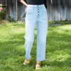 Women's High-rise Vintage Straight Cropped Jeans - Universal Thread Bistro Blue
