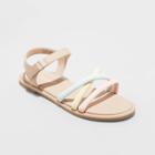 Girls' Anja Ankle Strap Sandals - Cat & Jack 13,