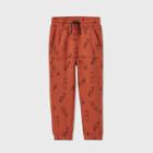 Toddler Boys' Skateboard Jogger Pants - Art Class Rust Orange 12m, Orange/red