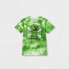 Boys' Minecraft Creeper Short Sleeve Graphic T-shirt - Green