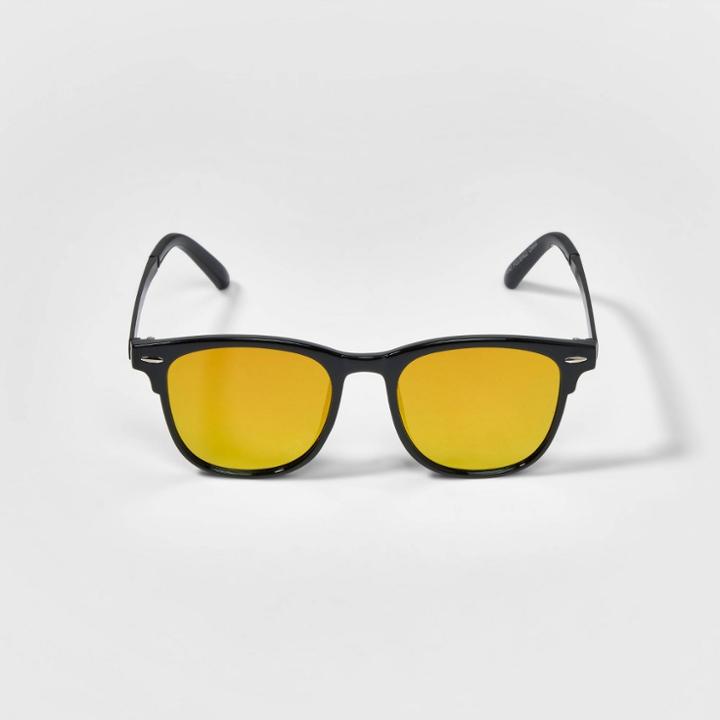 Kids' Square Frame Sunglasses - Art Class Black