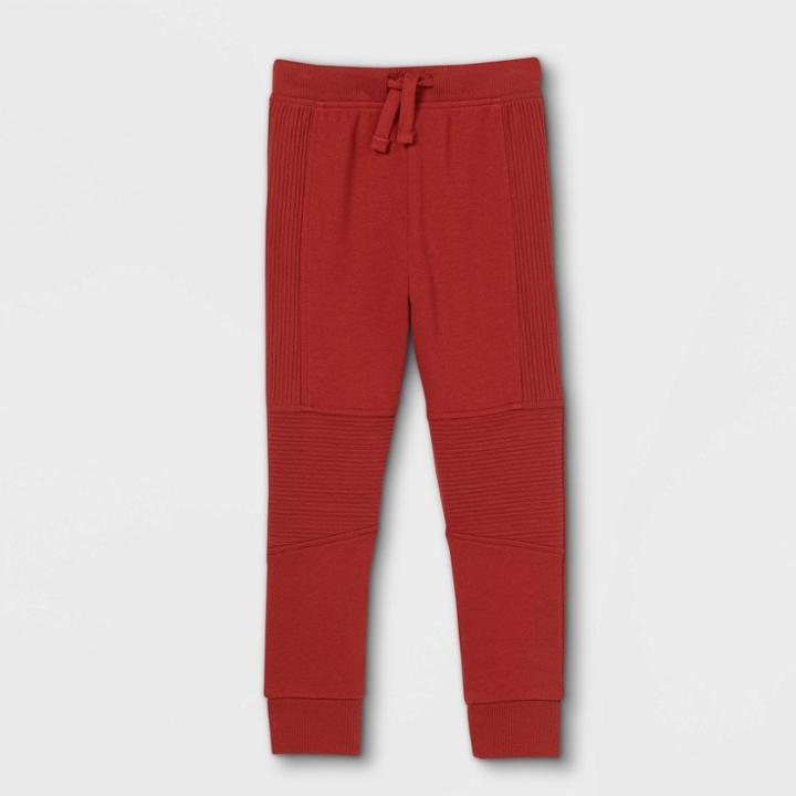 Toddler Boys' Moto Jogger Pants- Art Class Rust