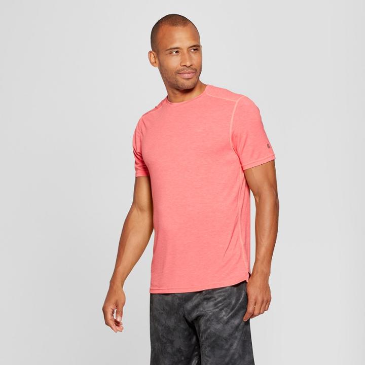 Men's Soft Touch T-shirt - C9 Champion Coral Punch Heather