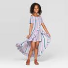 Girls' Maxi Walk-through Dress - Art Class Purple