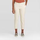 Women's Mid-rise Cropped Trouser - Prologue Cream 2, Women's, Gray