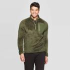 Men's Fleece 1/4 Zip Jacket - C9 Champion Green Luck S, Men's,