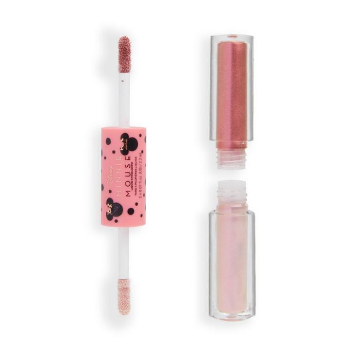 Disneys Minnie Mouse X Makeup Revolution Liquid Eyeshadow - Pink