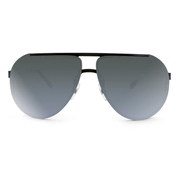 Men's Rimless Aviator Sunglasses - Goodfellow & Co Black