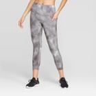 Women's Everyday Marble Print High-waisted Capri Leggings 20 - C9 Champion Gray