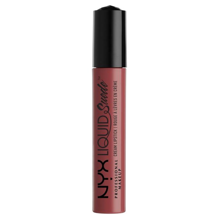 Nyx Professional Makeup Liquid Suede Lipstick Soft Spoken - 0.13oz, Adult Unisex
