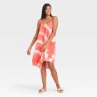 Women's Dip-dye Sleeveless Dress - Knox Rose Coral