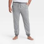 Men's Tall Double Weave Jogger Pajama Pants - Goodfellow & Co Thundering Gray
