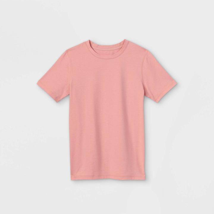 Boys' Short Sleeve T-shirt - All In Motion Pink