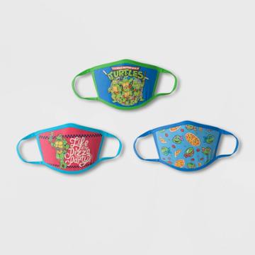 Teenage Mutant Ninja Turtles Kids' 3pk Tmnt Face