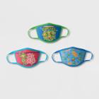 Teenage Mutant Ninja Turtles Kids' 3pk Tmnt Face