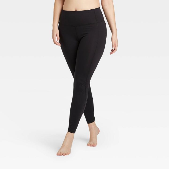 Women's Contour Power Waist High-rise Leggings 31 - All In Motion Black Xs -