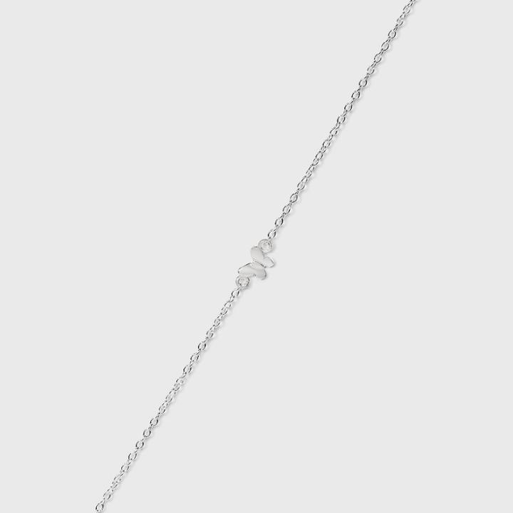 Sterling Silver Butterfly Anklet - A New Day
