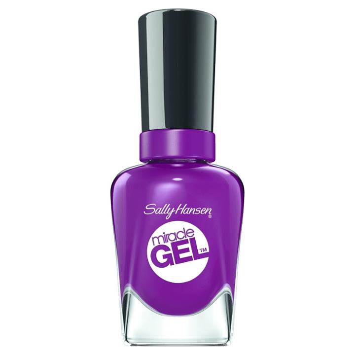 Sally Hansen Miracle Gel Nail Color 572 Wild For Violet