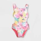 Girls' Disney Princess Tie-dye Swimsuit - 3 - Disney