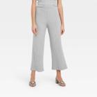 Women's High-rise Wide Leg Lounge Pants - Who What Wear Gray