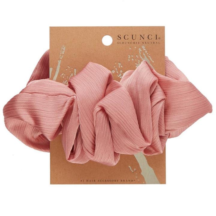 Scunci Extra Large Scrunchie - Pink Copper