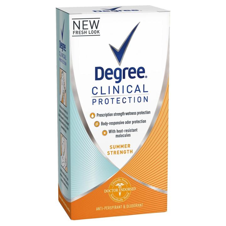Degree Clinical Protection Summer Strength Antiperspirant Deodorant