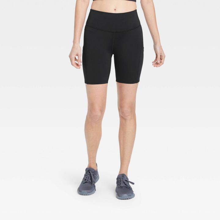 Women's Sculpt Bike Shorts 7 - All In Motion Black
