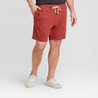 Men's Big & Tall 8.5 Knit Shorts - Goodfellow & Co Chili 2xb,