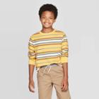 Boys' Long Sleeve T-shirt - Cat & Jack Yellow L, Boy's,