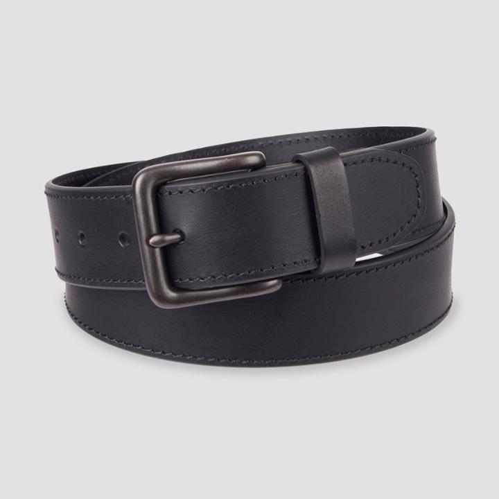Men's Bevel Edge Belt - Goodfellow & Co Black