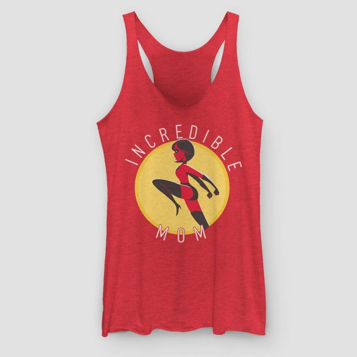 Fifth Sun Women's Elastigirl Incredible Mom Tank Top - (juniors') Red