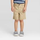 Oshkosh B'gosh Toddler Boys' Icon Woven Chino Shorts - Khaki 12m, Toddler Boy's, Brown