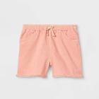 Girls' Cut-off Pull-on Shorts - Art Class Pink