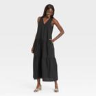 Women's Sleeveless Dress - Who What Wear Jet Black
