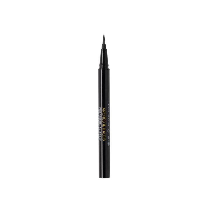 Arches & Halos New Fine Bristle Tip Pen - Charcoal