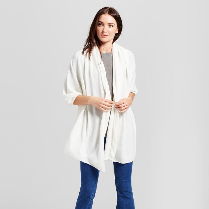 Women's Wrap - A New Day Cream (ivory)