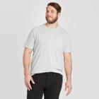 Men's Tall Standard Fit Short Sleeve Pocket Crew Neck T-shirt - Goodfellow & Co Gray