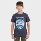 Boys' 'the Earth's Atmosphere' Graphic Short Sleeve T-shirt - Cat & Jack Navy