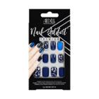 Ardell Nail Addict False Nails Matte Blue - 24ct, Adult Unisex