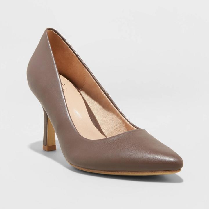 Women's Jen Pu Heels - A New Day Mahogany