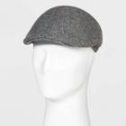 Men's Plaid Herringbone Ivy Hat - Goodfellow & Co Gray