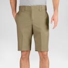 Dickies Men's Slim Fit Flex Twill 11 Shorts- Desert Sand 26, Desert Brown