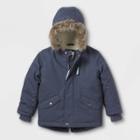 Toddler Boys' Winter Parka Jacket - Cat & Jack Navy