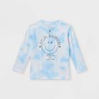 Toddler Boys' 'ray Of Sunshine' Tie-dye Long Sleeve T-shirt - Art Class White