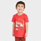 Toddler Boys' Short Sleeve Graphic T-shirt - Cat & Jack Red