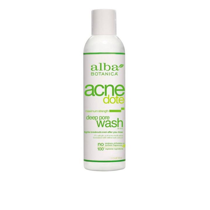 Earth Unscented Alba Acnedote Deep Pore Wash