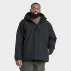Men's Big & Tall Winter Jacket - All In Motion Black